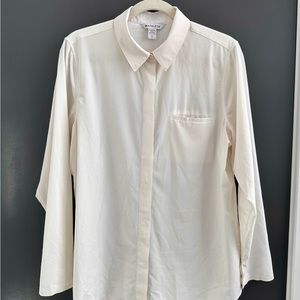 Athleta button down stretch shirt Large